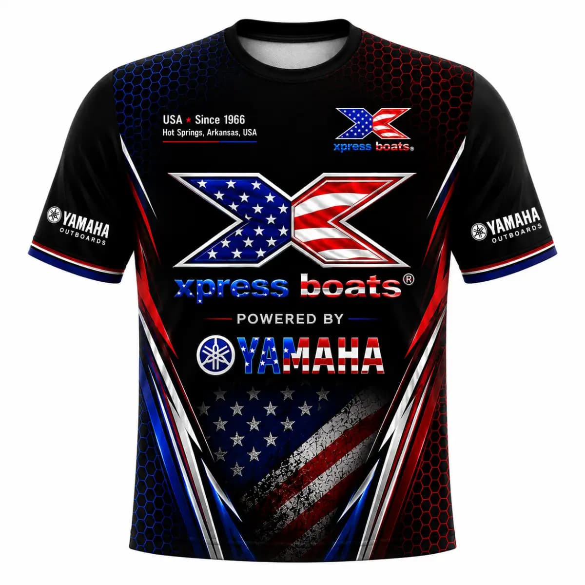 xpress boat 0192 - Unisex Short Sleeve Jersey
