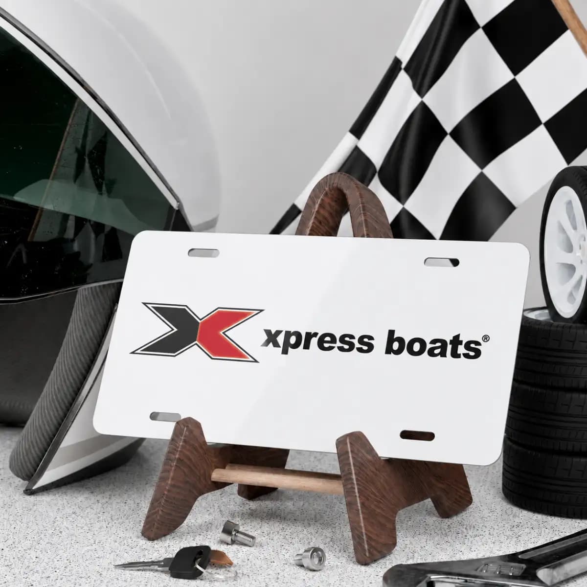 Xpress Boat 000 - Boat License Plate
