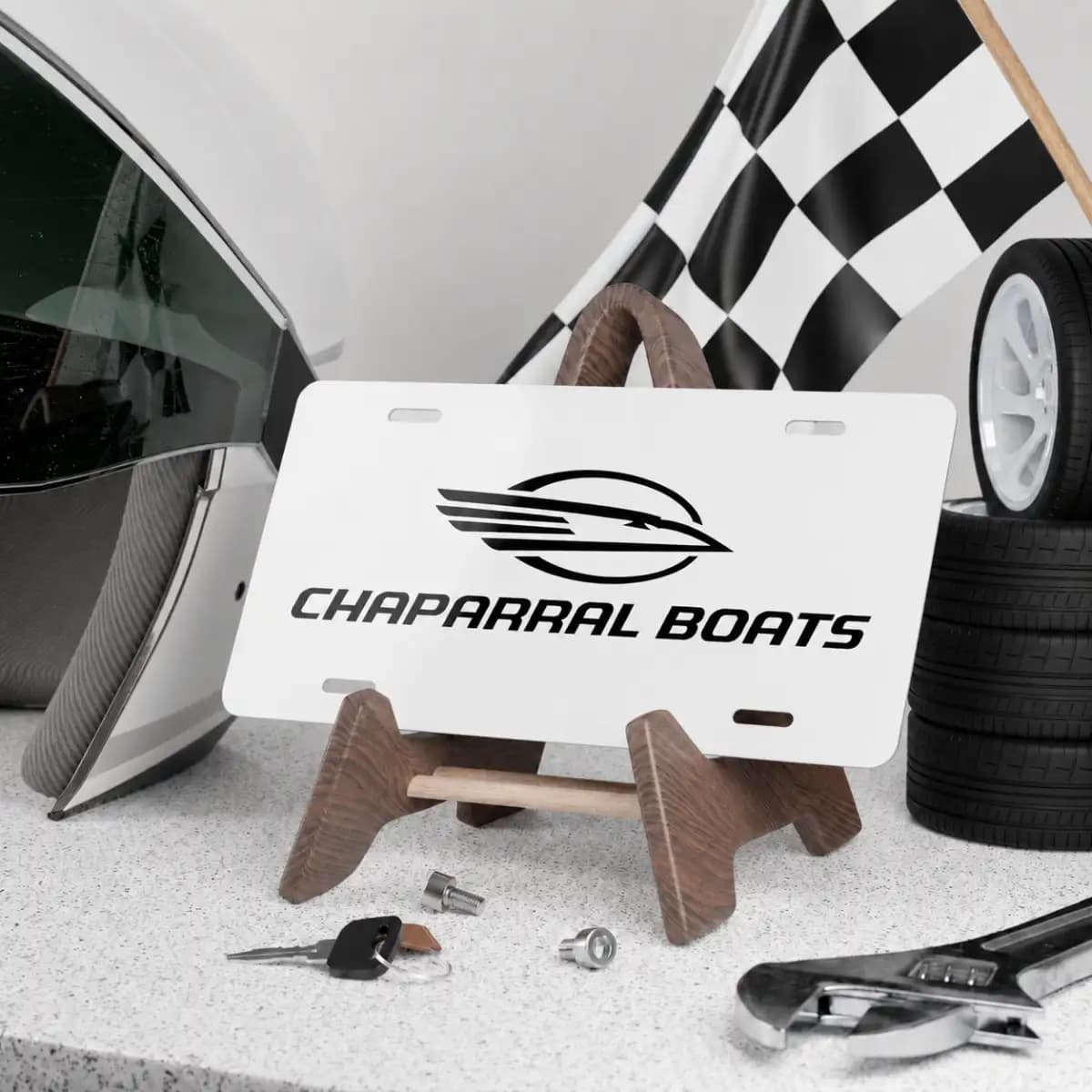 Chaparral boat 000 - Boat License Plate