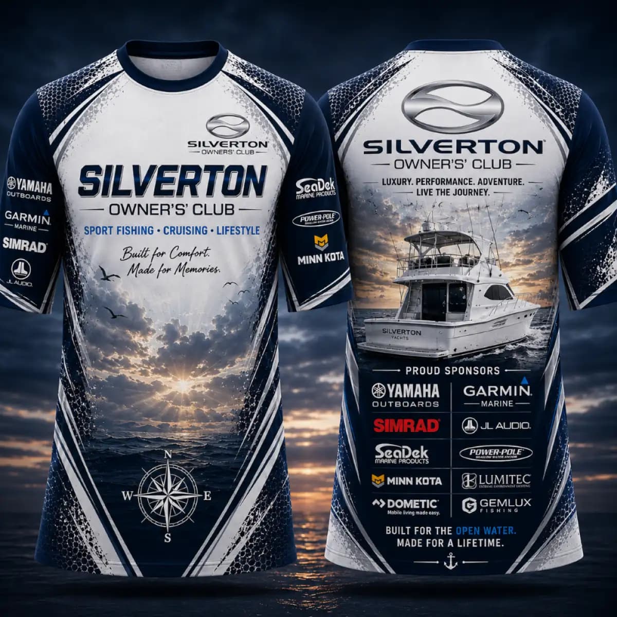 Silverton yacht 2022 - Unisex Short Sleeve Jersey