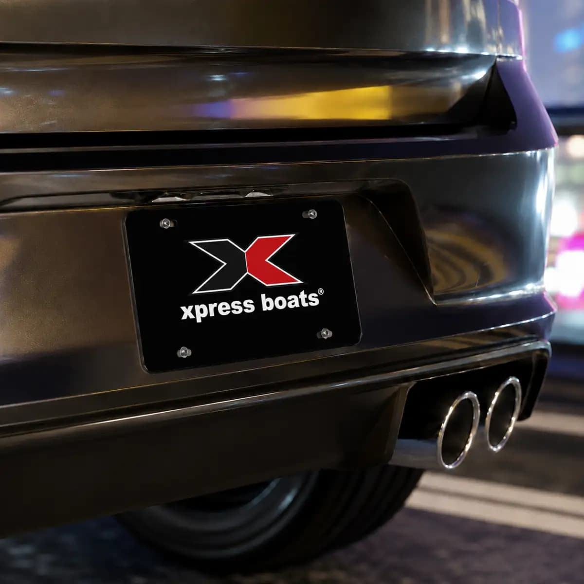 Xpress Boat 000 - Boat License Plate