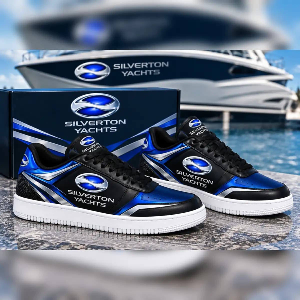 Silverton yacht 2725 - Low Top Leather Sneakers