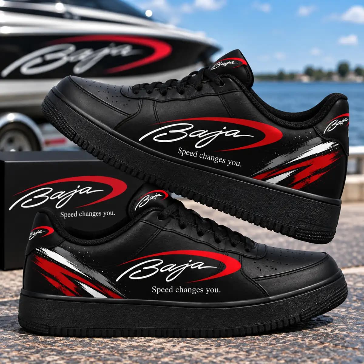 Baja boat 231 - Low Top Leather Sneakers
