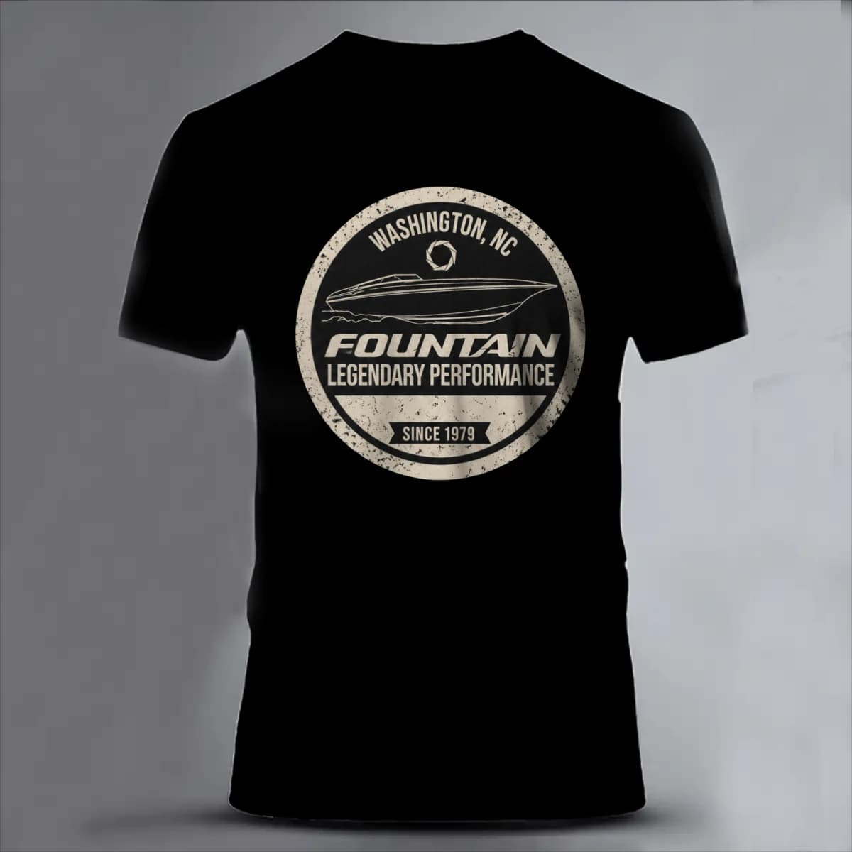 Fountain powerboat 032 - Unisex Classic Short Sleeve T-Shirt