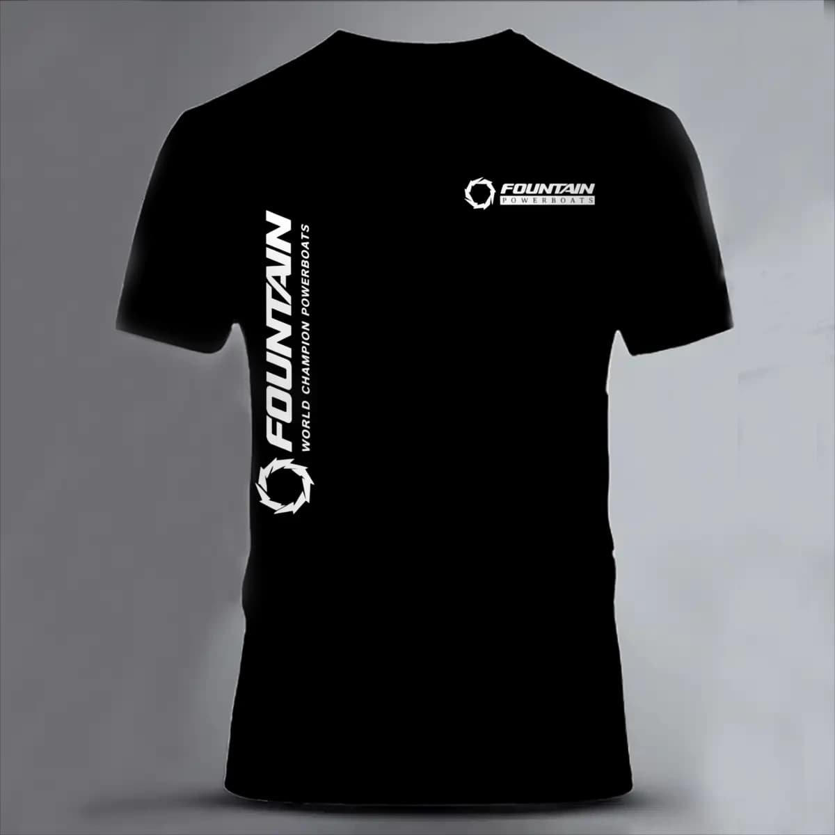 Fountain powerboat 00001 - Unisex Classic Short Sleeve T-Shirt