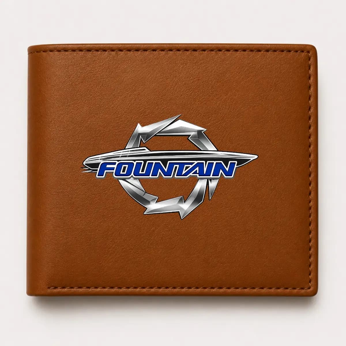 Fountain wallet 12 - Custom Leather Wallet