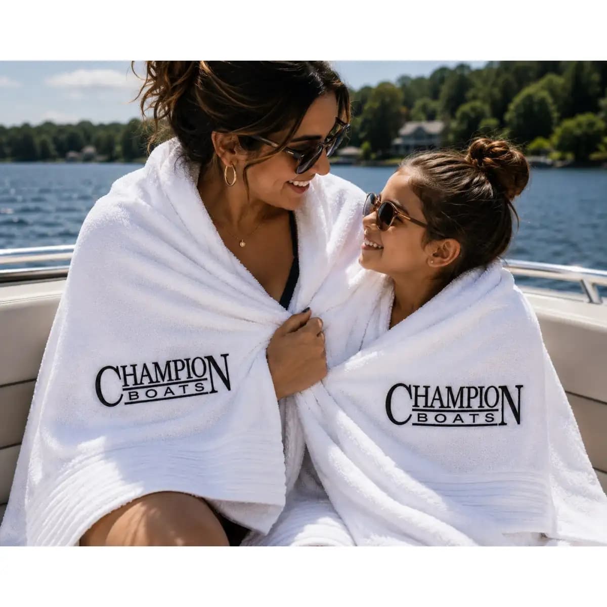 Champion 37 - Premium Embroidered Towel
