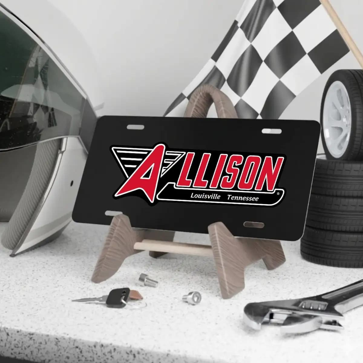 allison License Plate 2 - Custom Boat License Plate