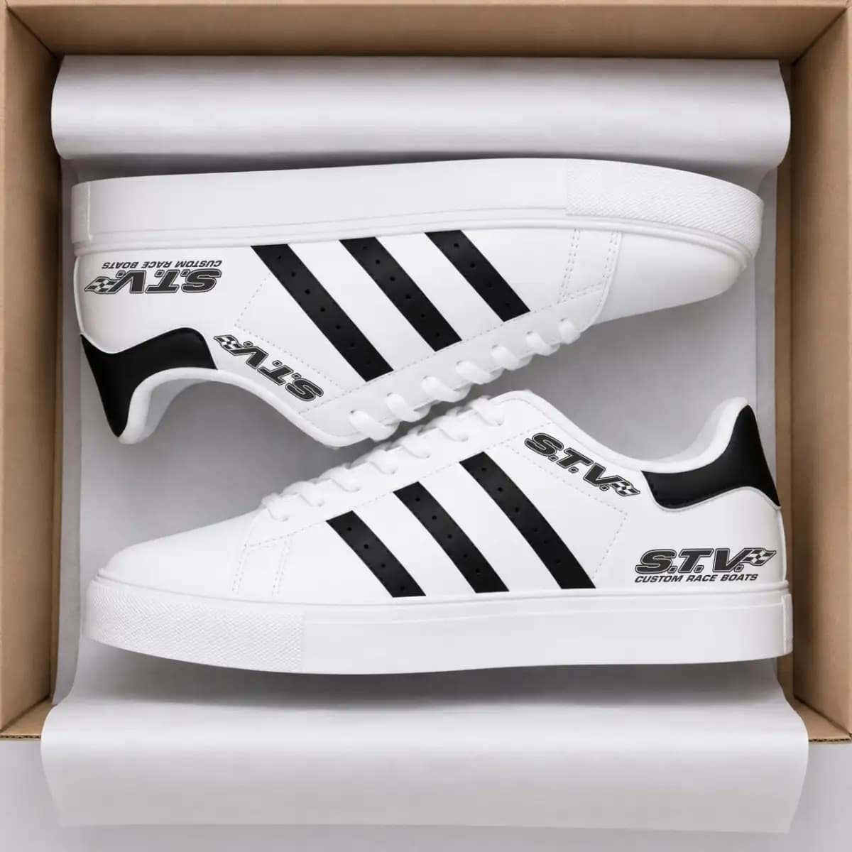 stv 30 - Low Top Leather Sneakers
