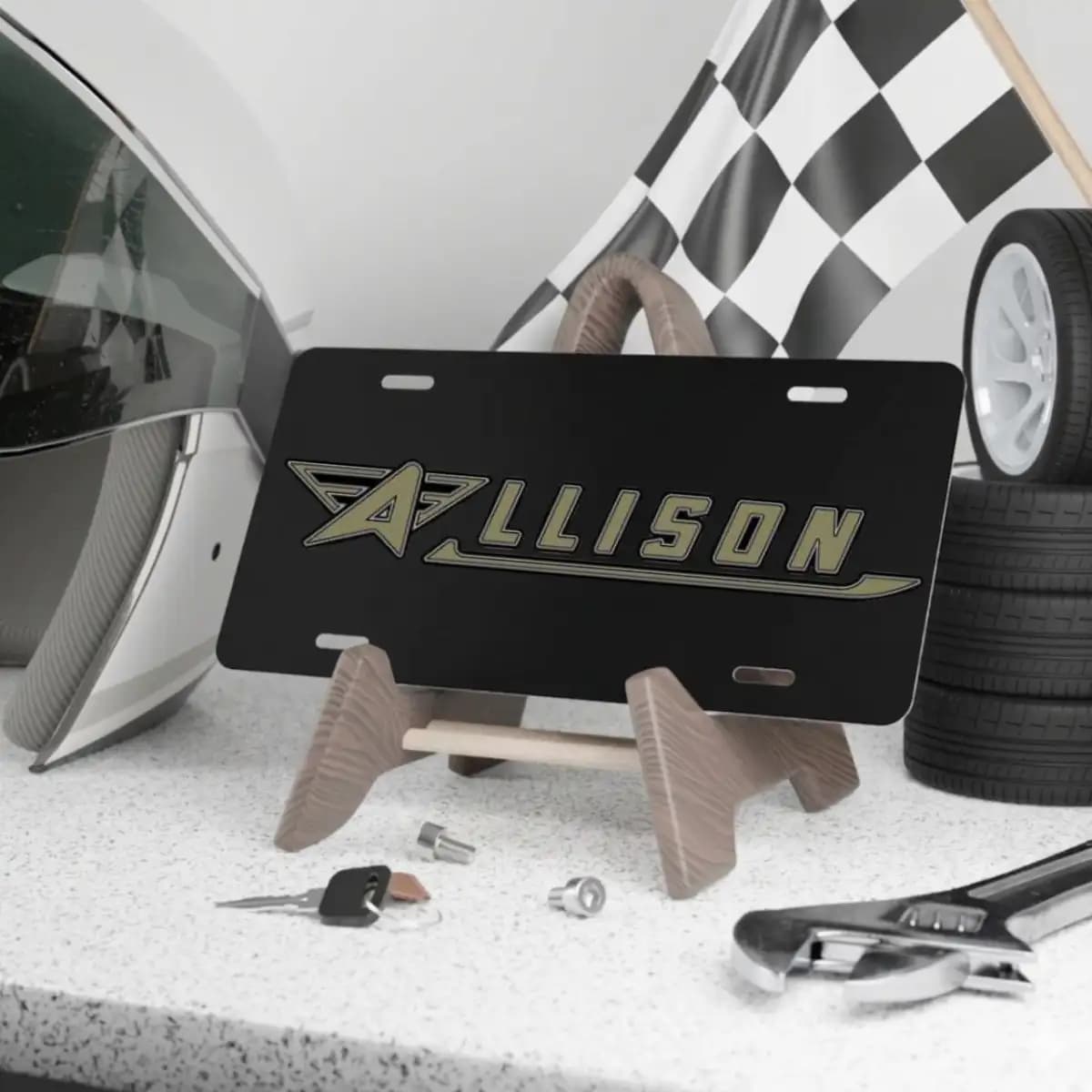 allison License Plate 3 - Custom Boat License Plate
