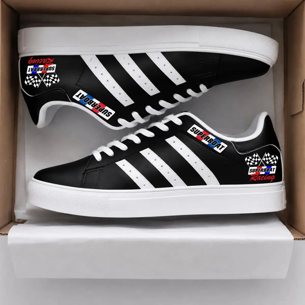 superboat 18 - Low Top Leather Sneakers