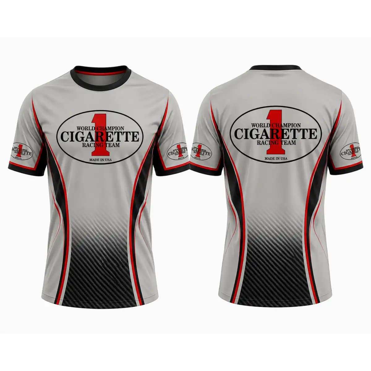 Cigarette Jersey 2 - Unisex Short Sleeve Jersey