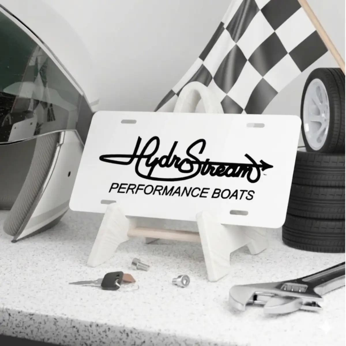 hydrostream License Plate 2 - Custom Boat License Plate