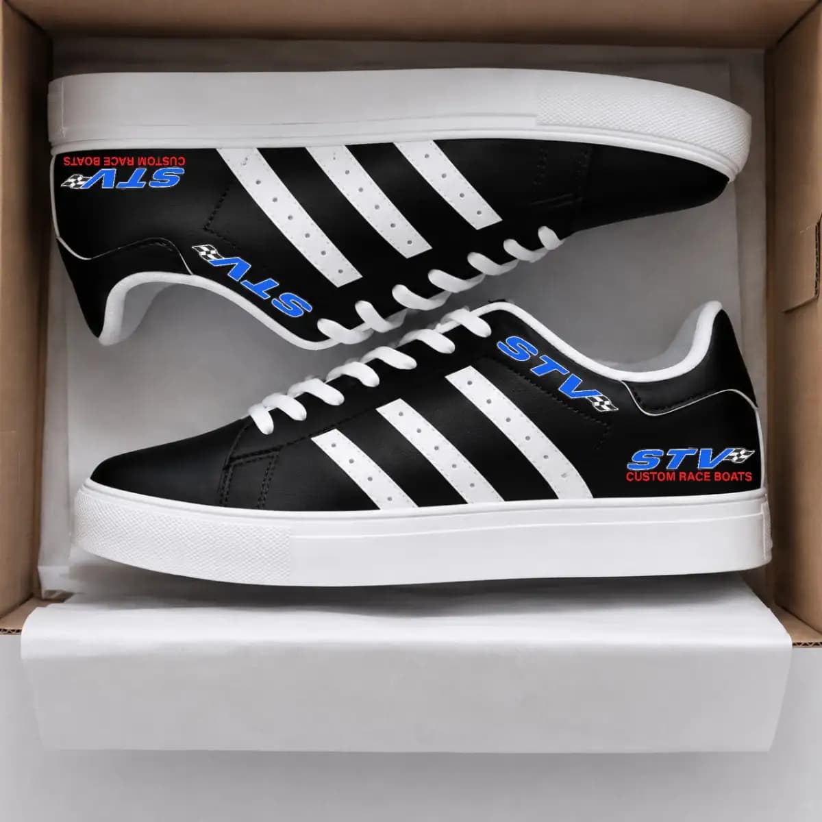 stv 29 - Low Top Leather Sneakers
