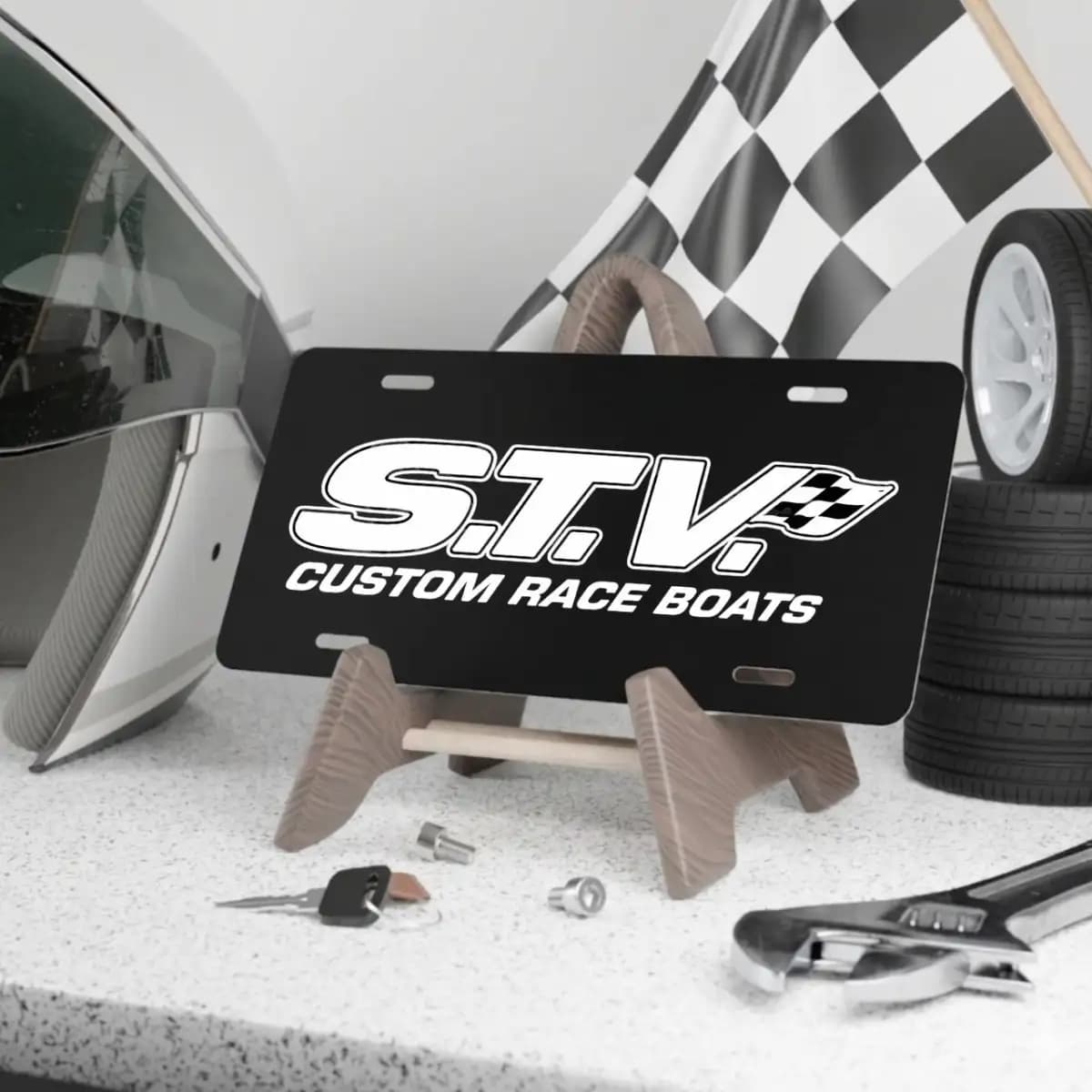 STV License Plate 2 - Custom Boat License Plate