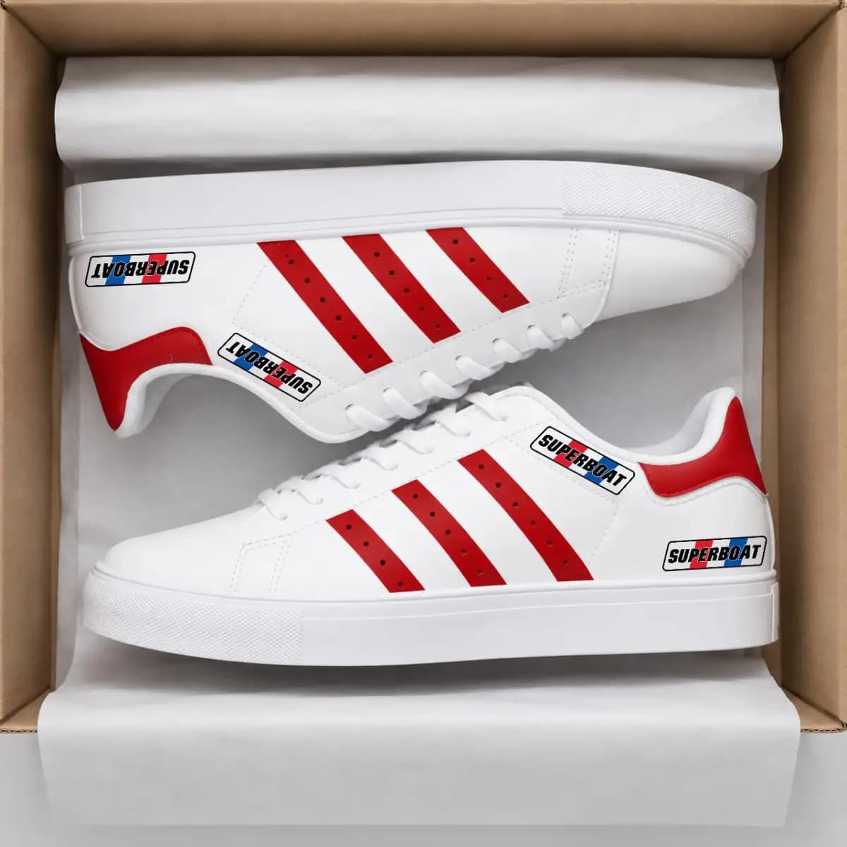 superboat 17 - Low Top Leather Sneakers
