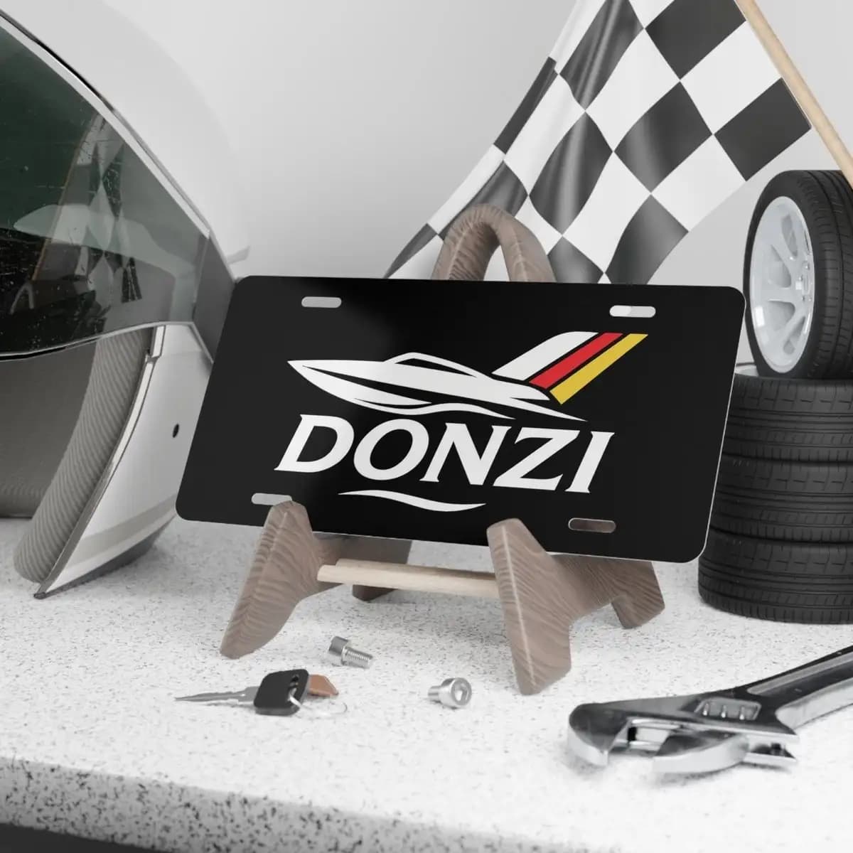 donzi License Plate 3 - Custom Boat License Plate