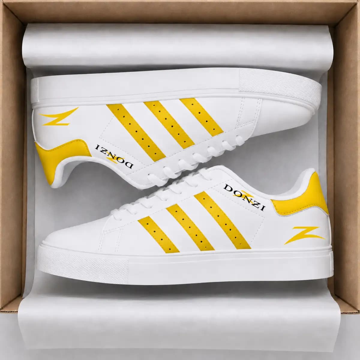 Donzi 35 - Low Top Leather Sneakers
