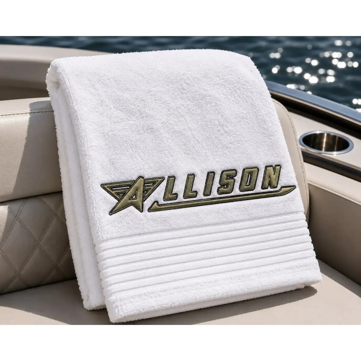 Allison 22 - Premium Embroidered Towel