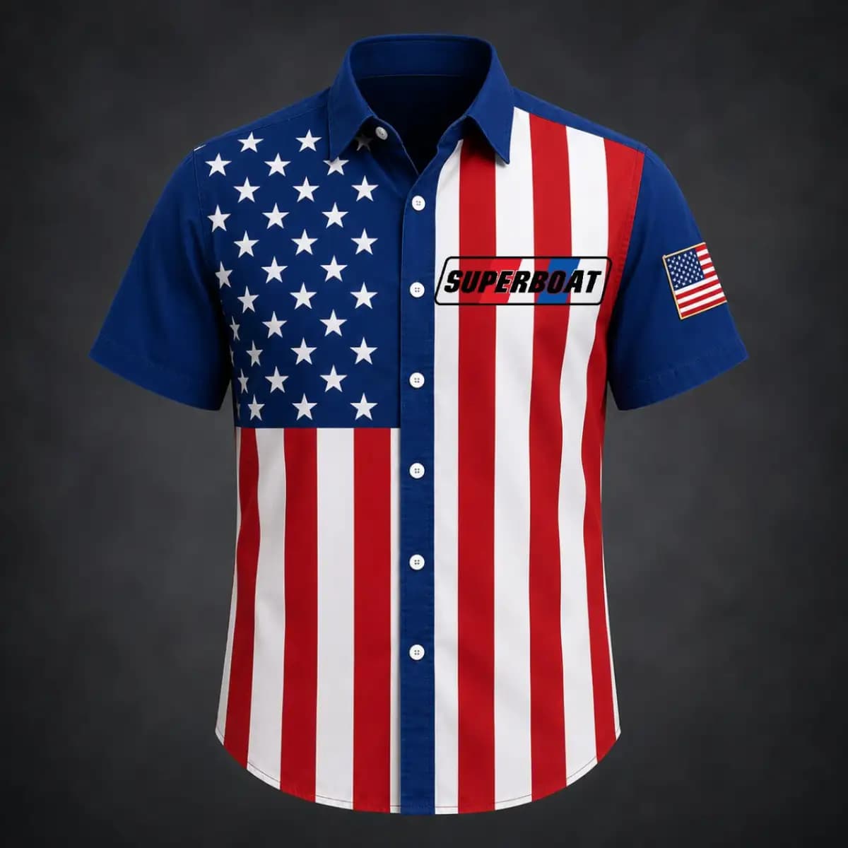 superboat 15 - Premium Hawaiian Shirt