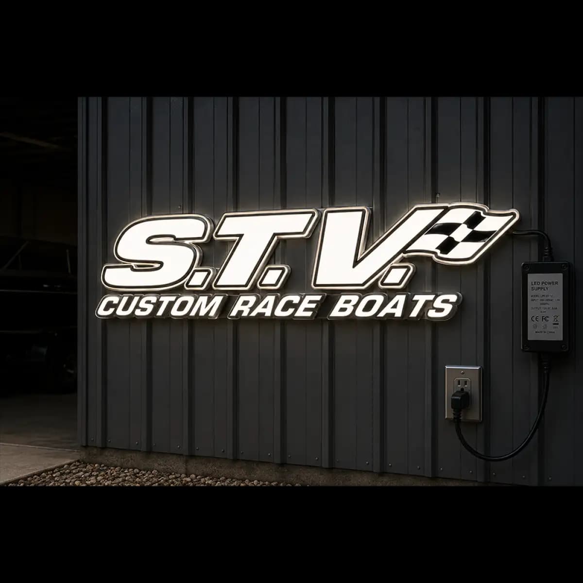 STV LED 2 - Premium Custom LED Neon Logo Sign