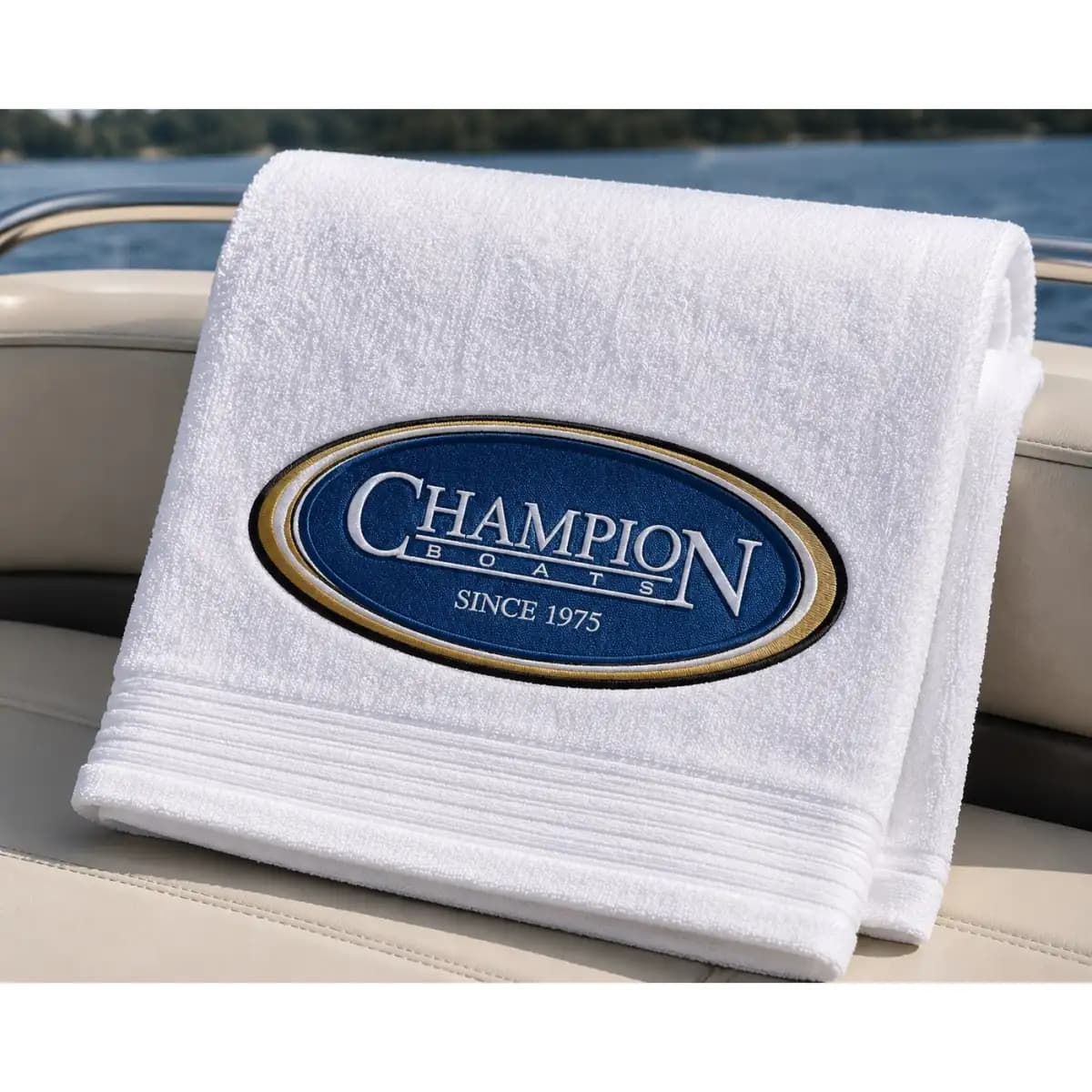 Champion 38 - Premium Embroidered Towel