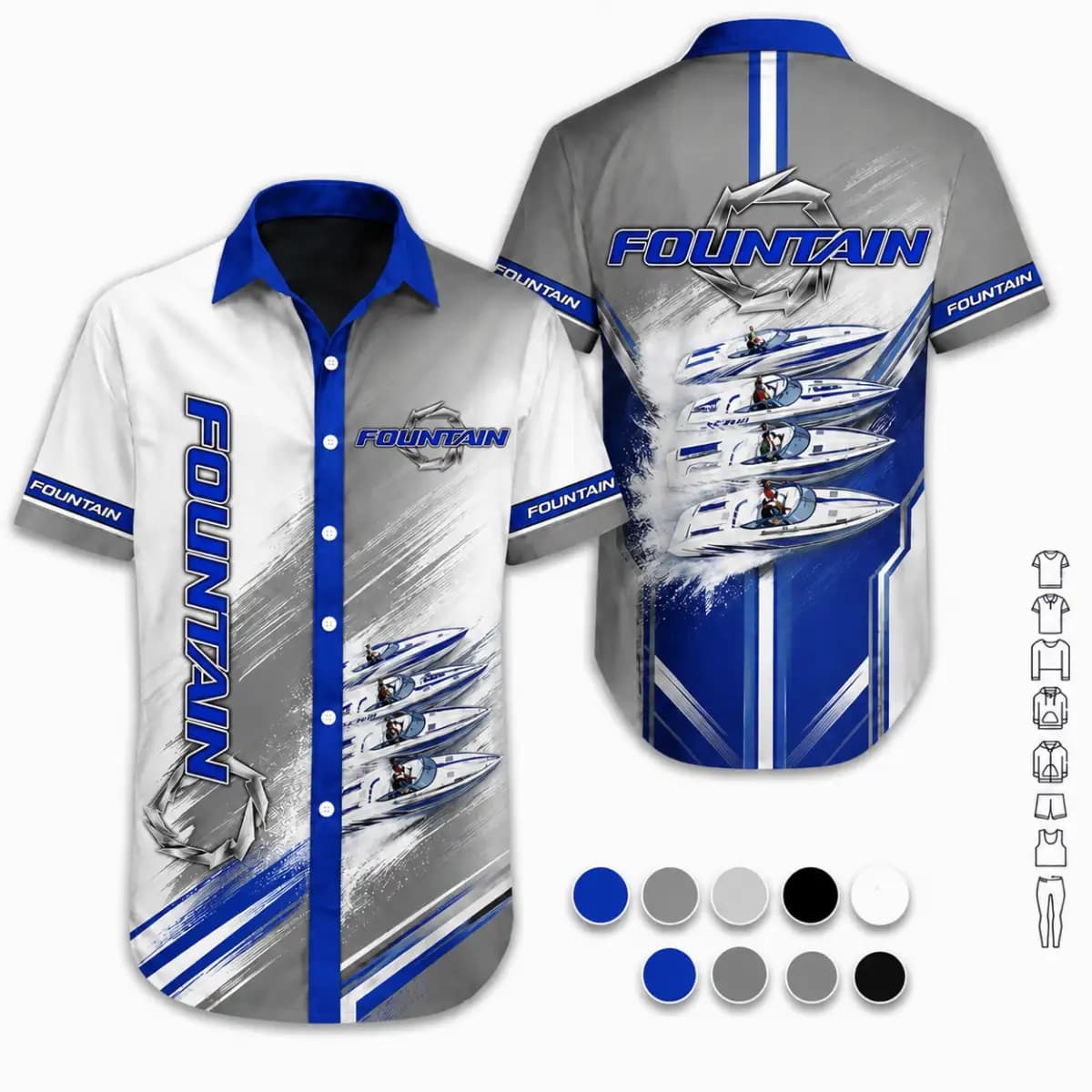 fountain 60 - Premium Hawaiian Shirt