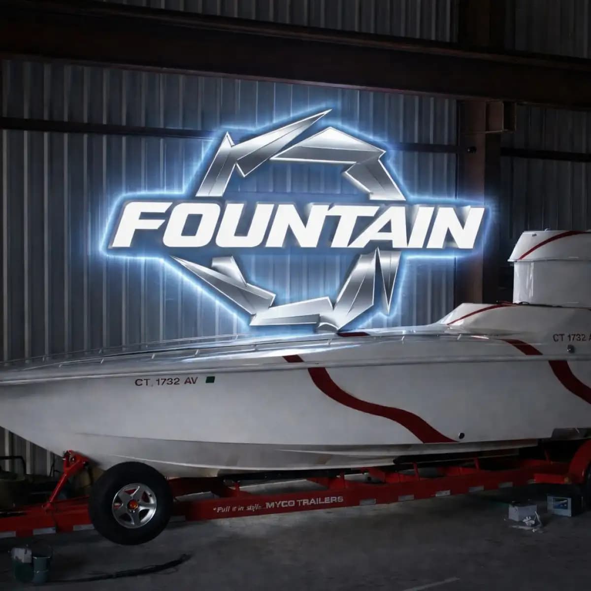Fountain LED 4 - Premium Custom LED Neon Logo Sign