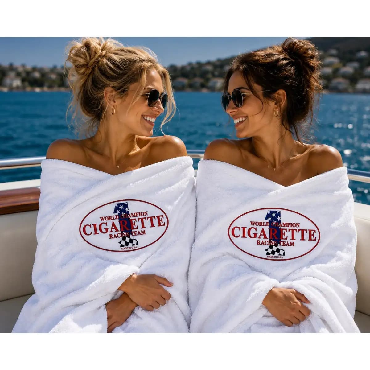 cigarette 57 - Premium Embroidered Towel