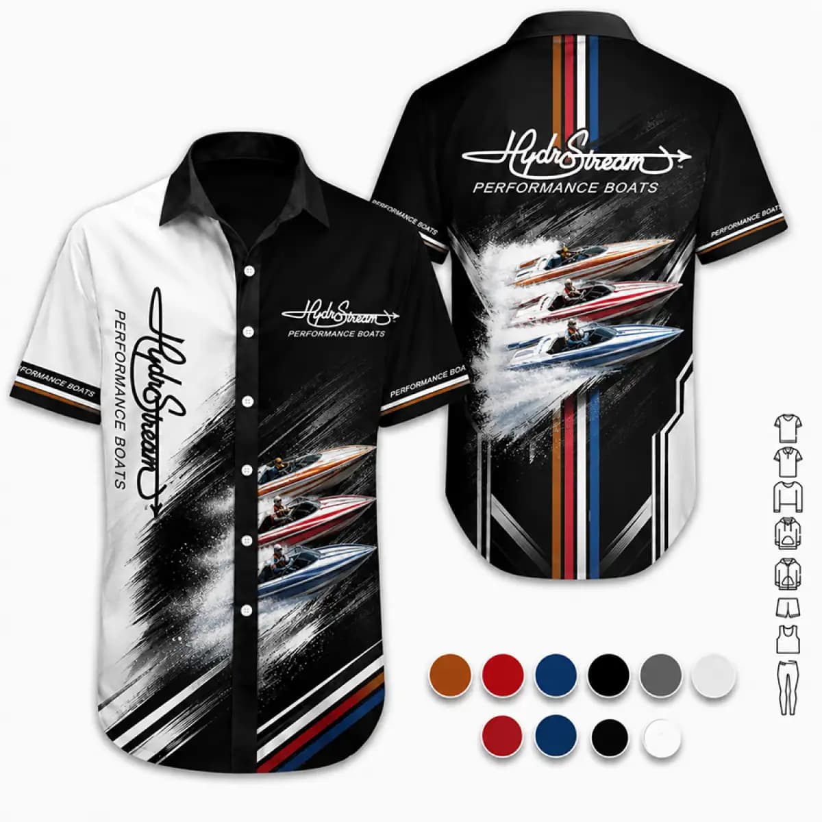 hydrostream 23 - Premium Hawaiian Shirt