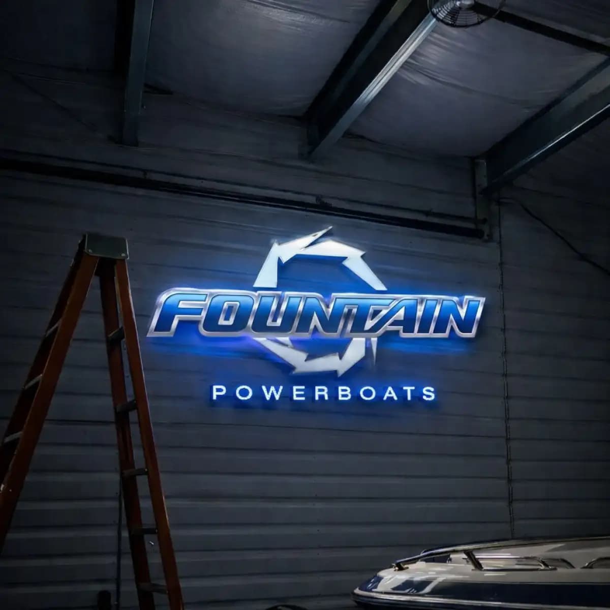 Fountain LED 2 - Premium Custom LED Neon Logo Sign