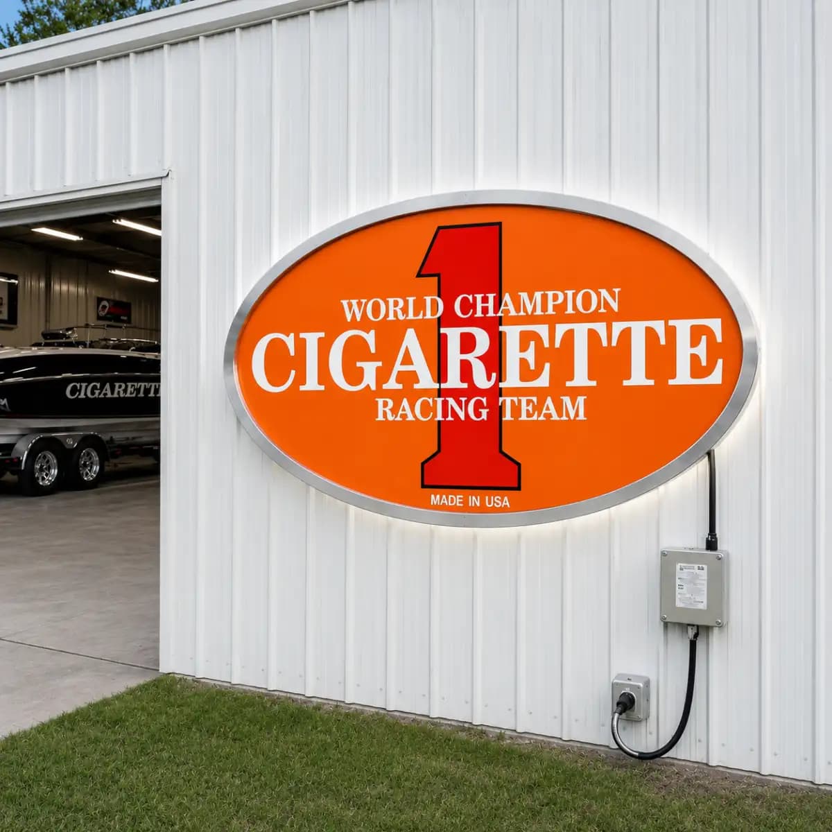Cigarette LED 1 - Premium Custom LED Neon Logo Sign