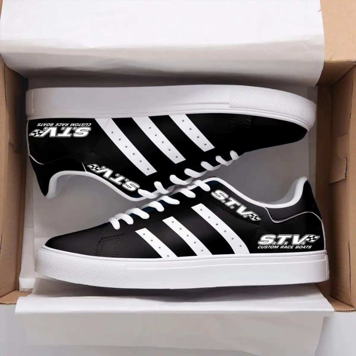 stv 31 - Low Top Leather Sneakers
