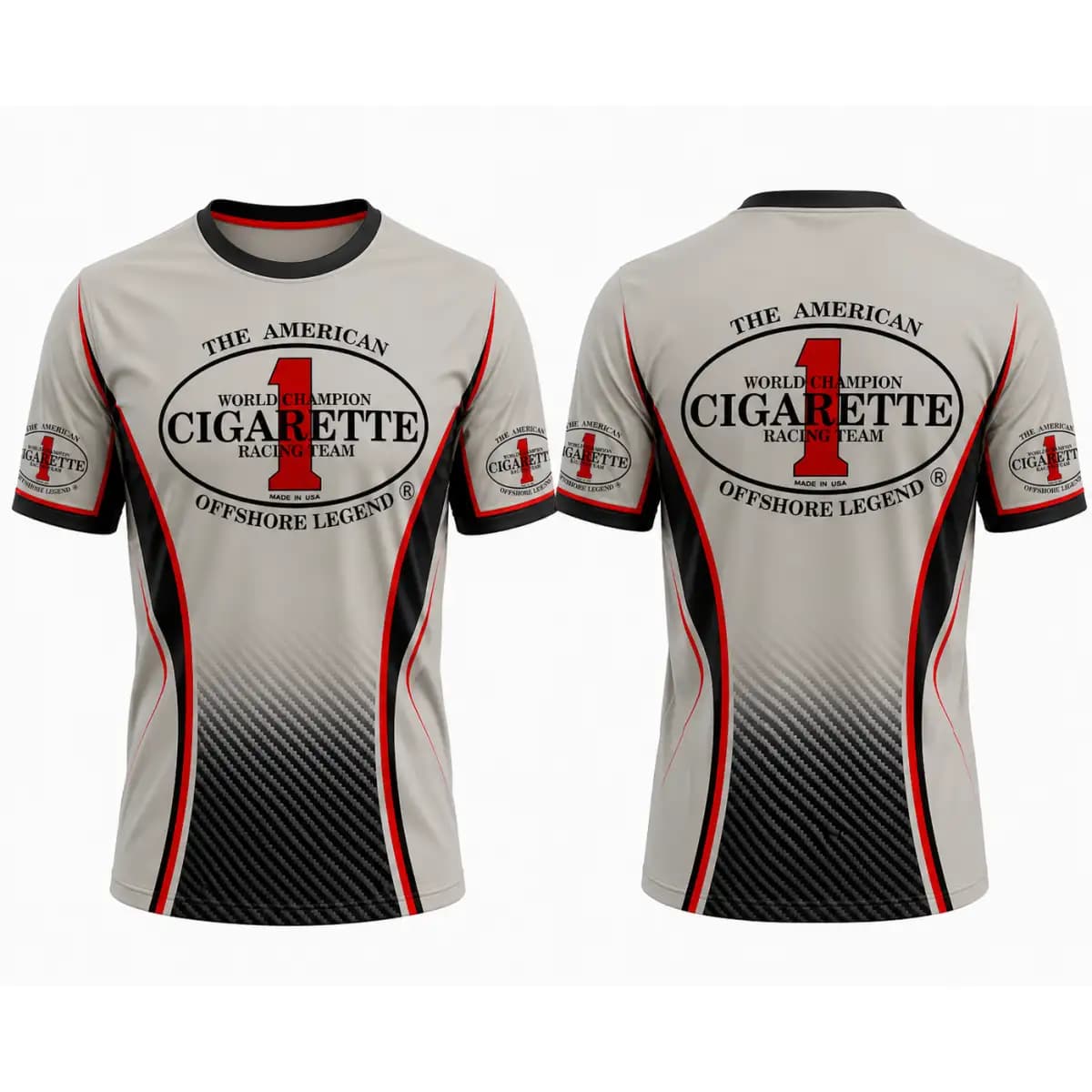 Cigarette Jersey 3 - Unisex Short Sleeve Jersey