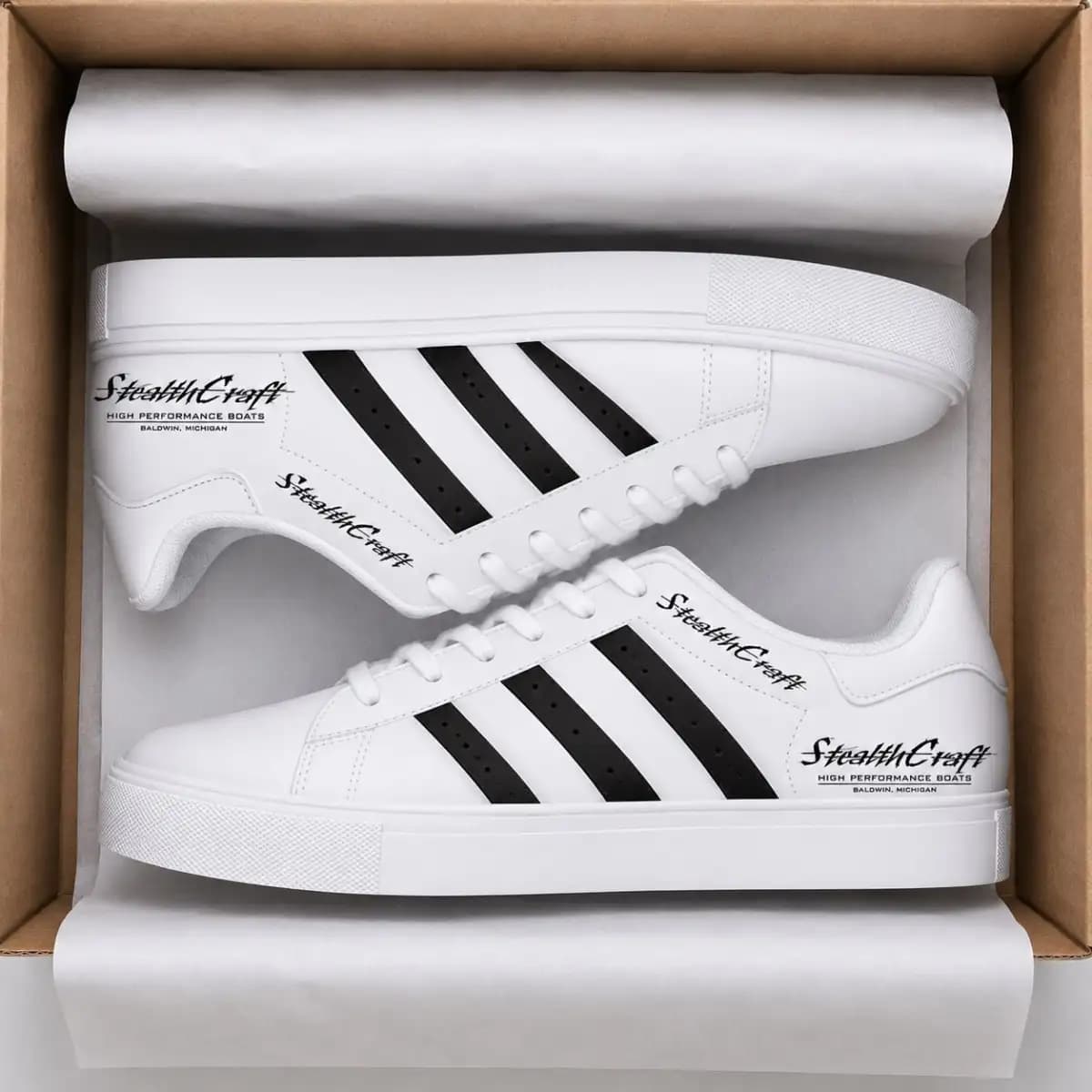 stealth craft 2 - Low Top Leather Sneakers