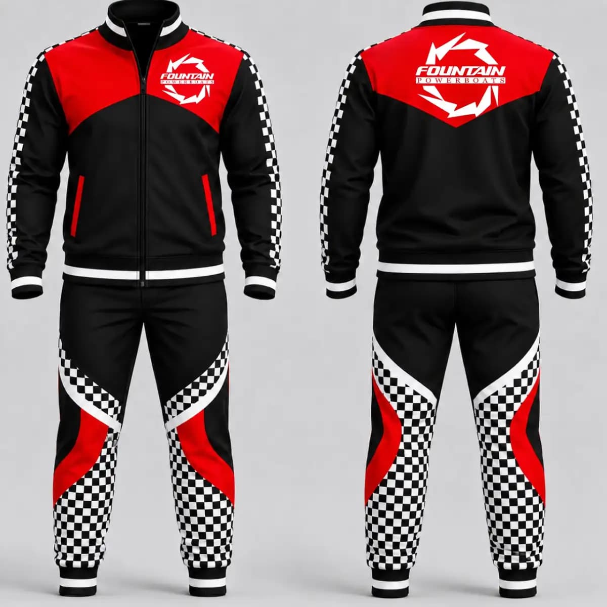 fountain 68 - Racing Team Tracksuit