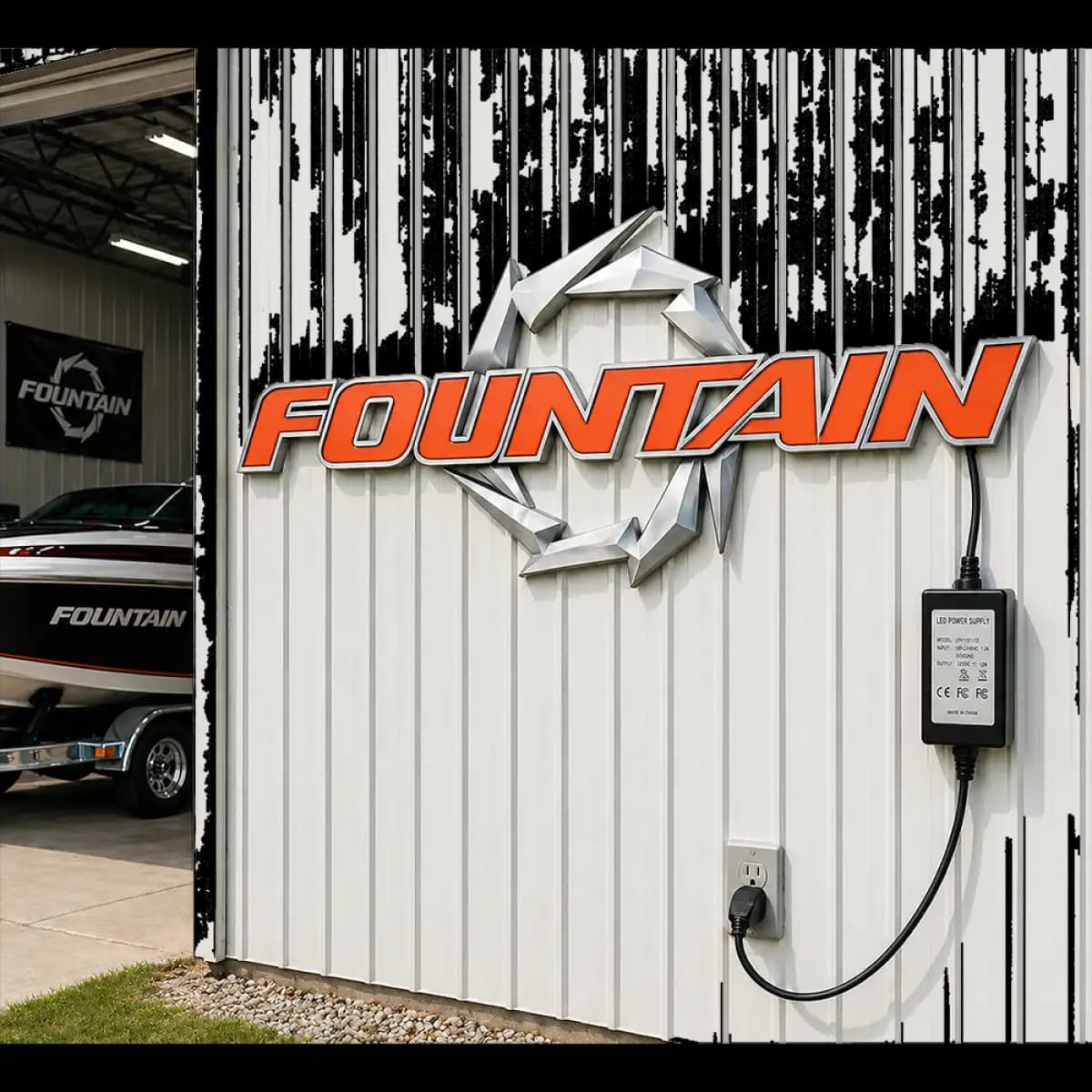 Fountain LED 10 - Premium Custom LED Neon Logo Sign