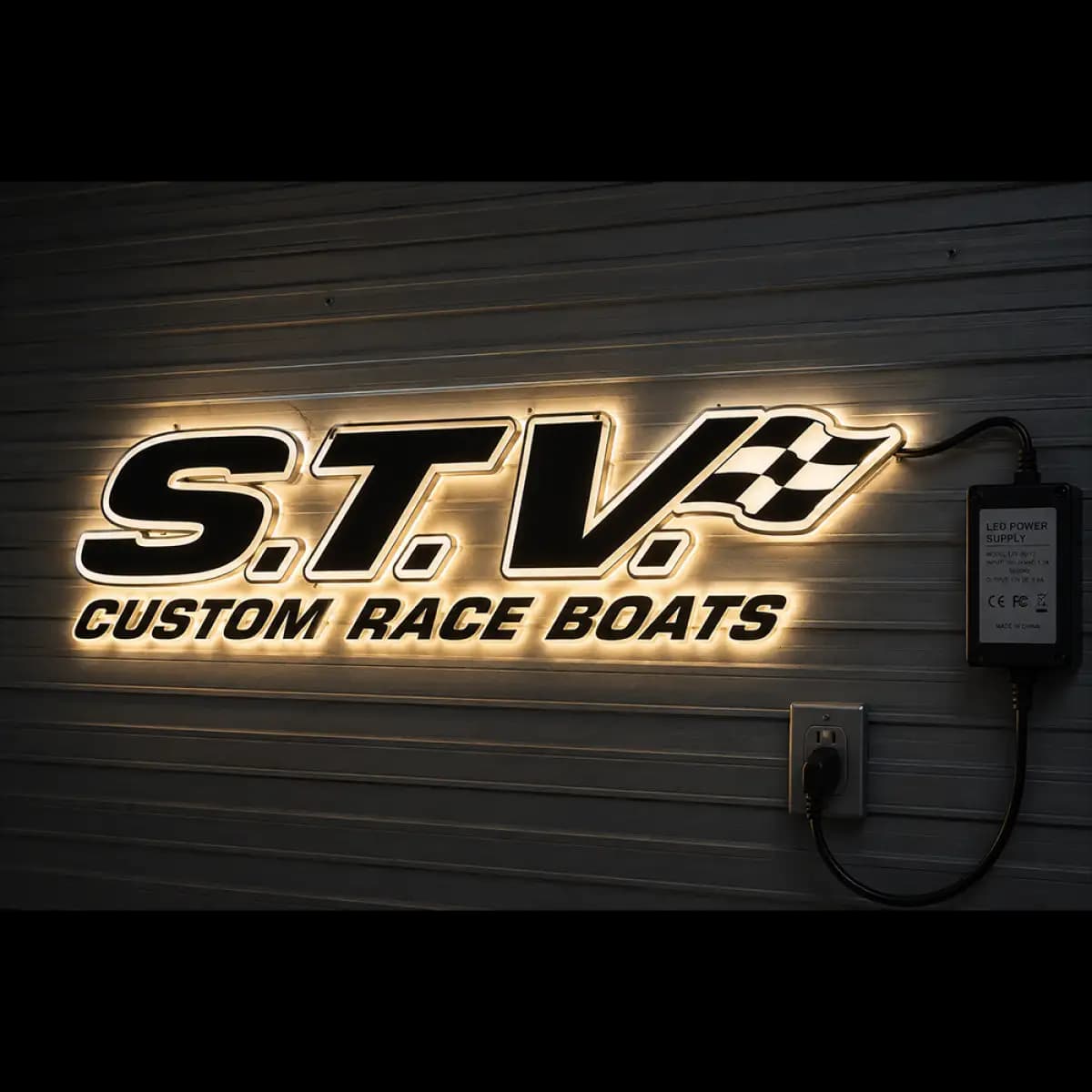 STV LED 1 - Premium Custom LED Neon Logo Sign