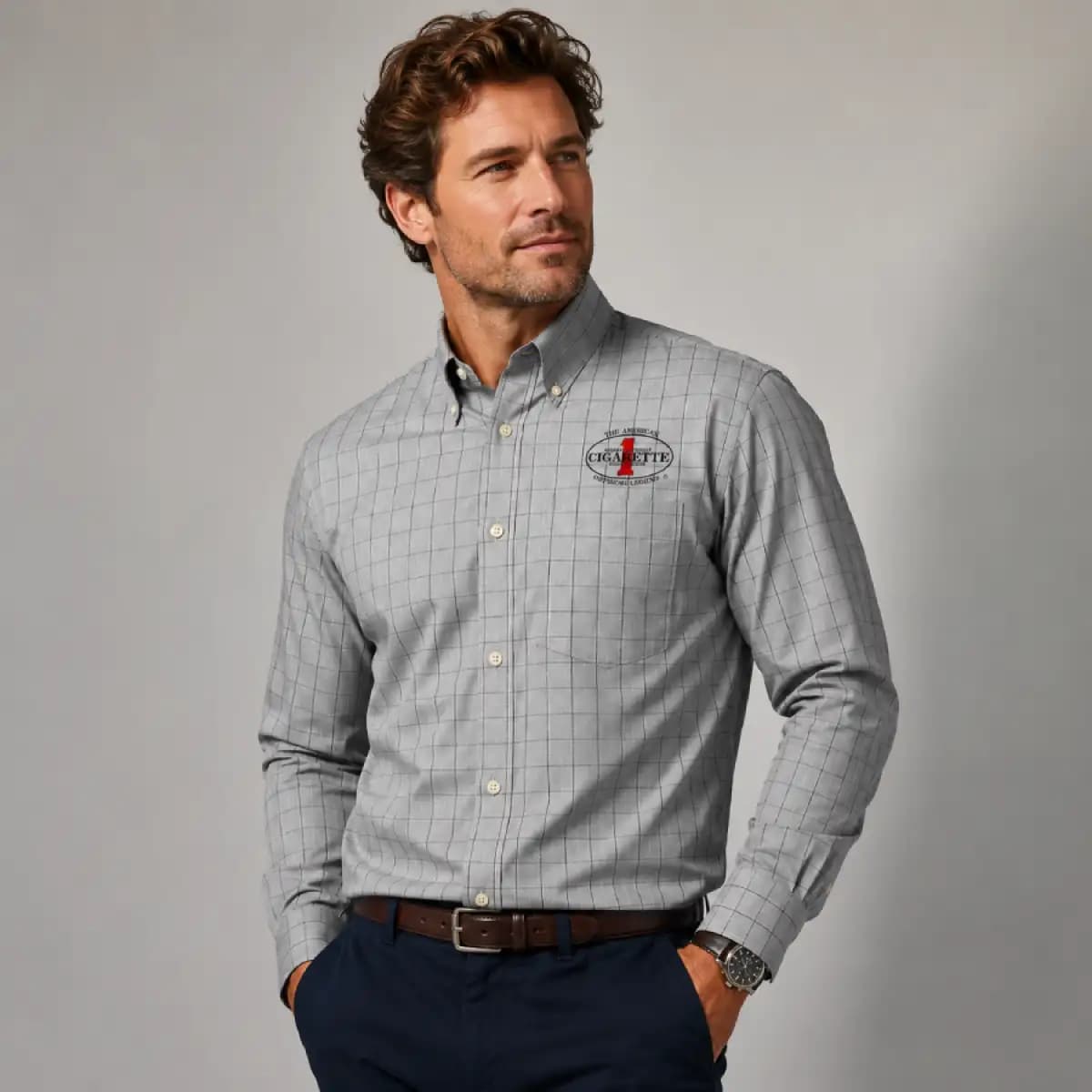 cigarette 120 - Men’s Premium Dress Shirt