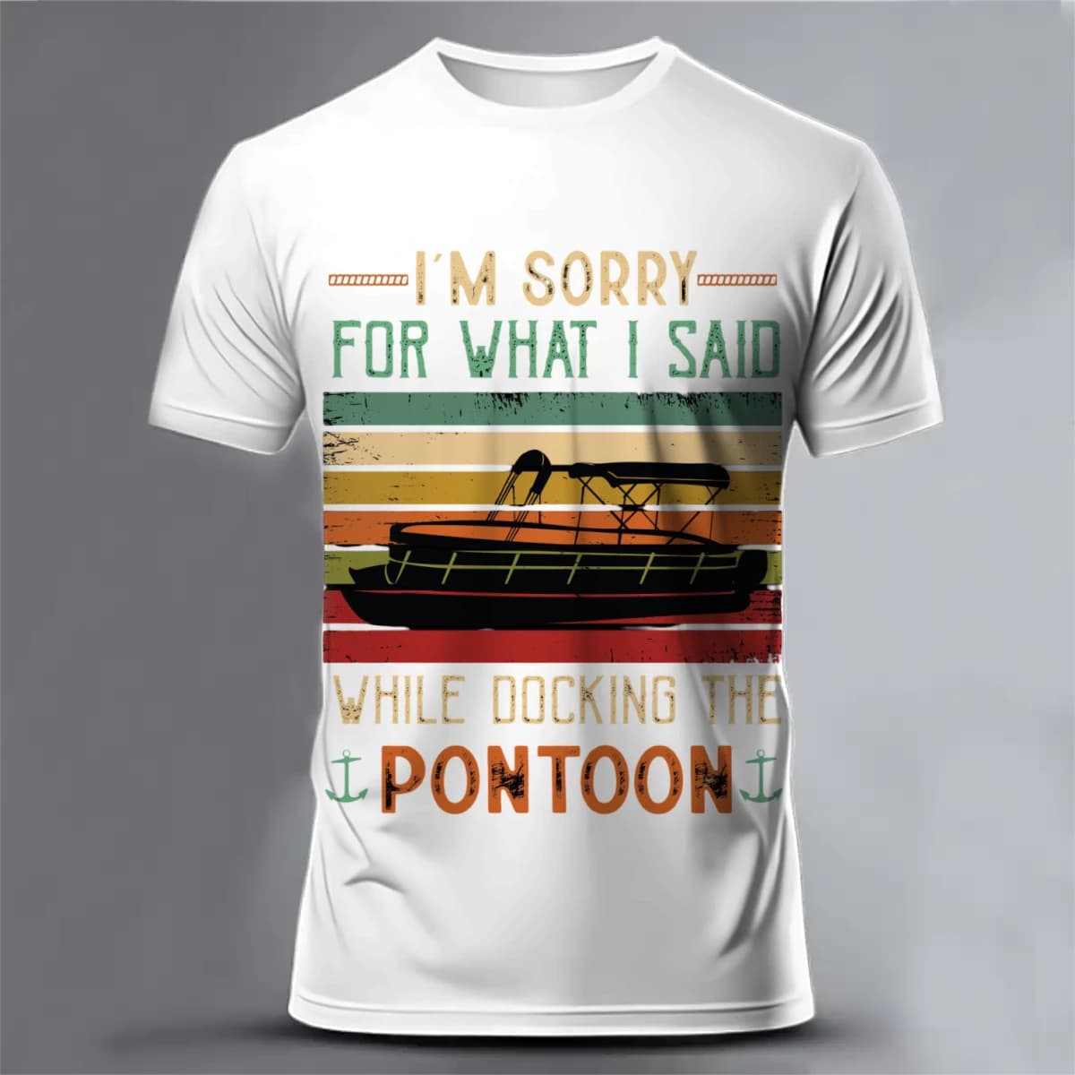 pontoon 1 - Unisex Classic Short Sleeve T-Shirt