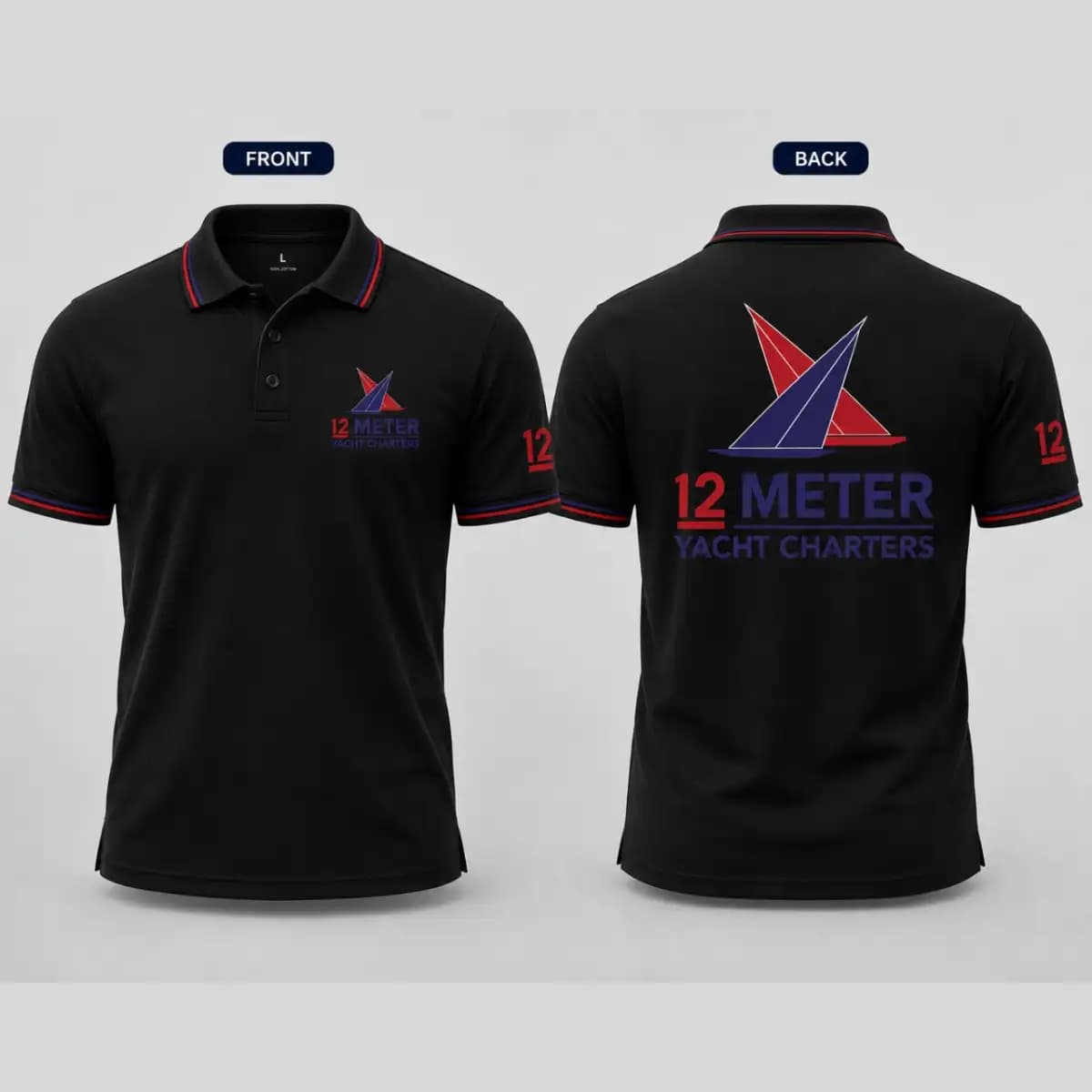 Sail 12 - Premium Unisex Polo T-Shirt