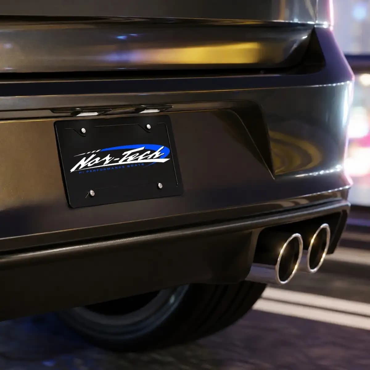 Nor-Tech 4 - Boat License Plate