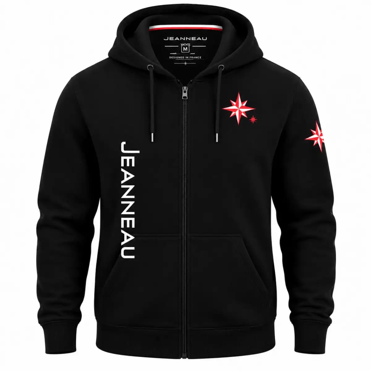 Jeanneau Boat Premium 5 - Man's zip-up Hoodie