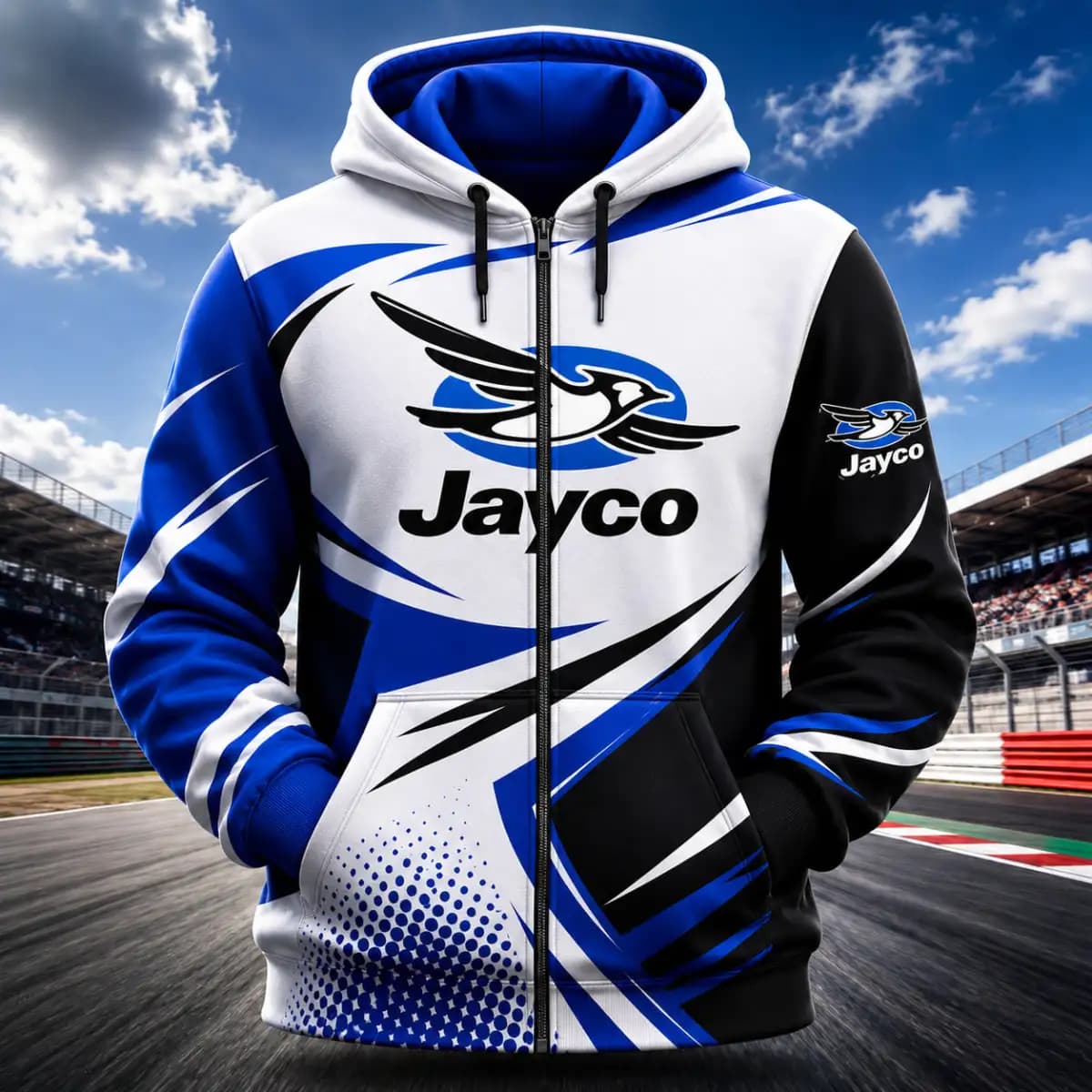 Jayco Caravans - Man's zip-up Hoodie