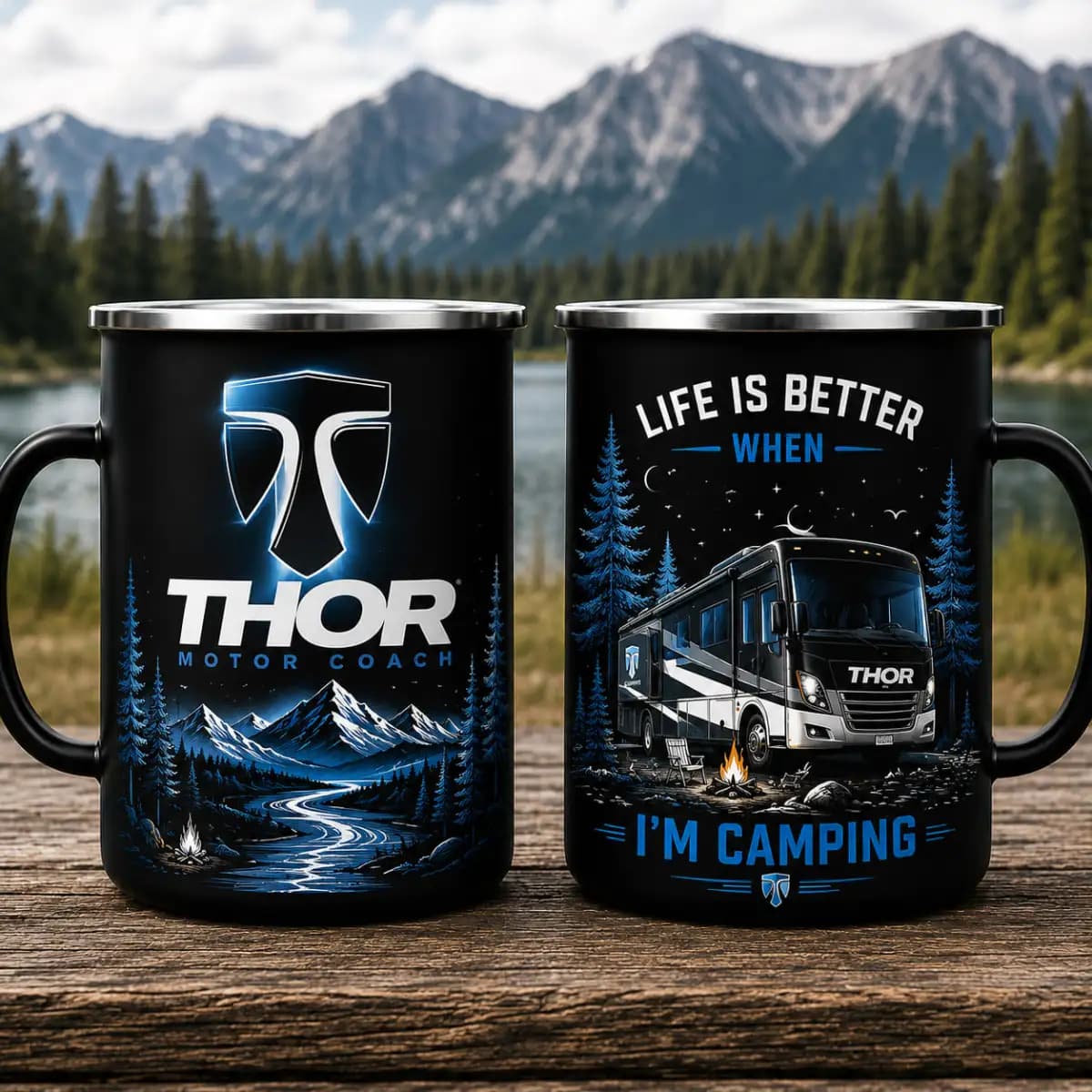THOR Premium - Personalized Camping Mug