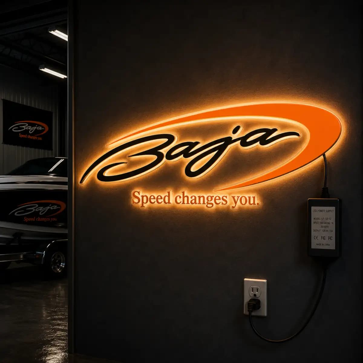 Baja boats Premium led - Premium Custom LED Neon Logo Sign
