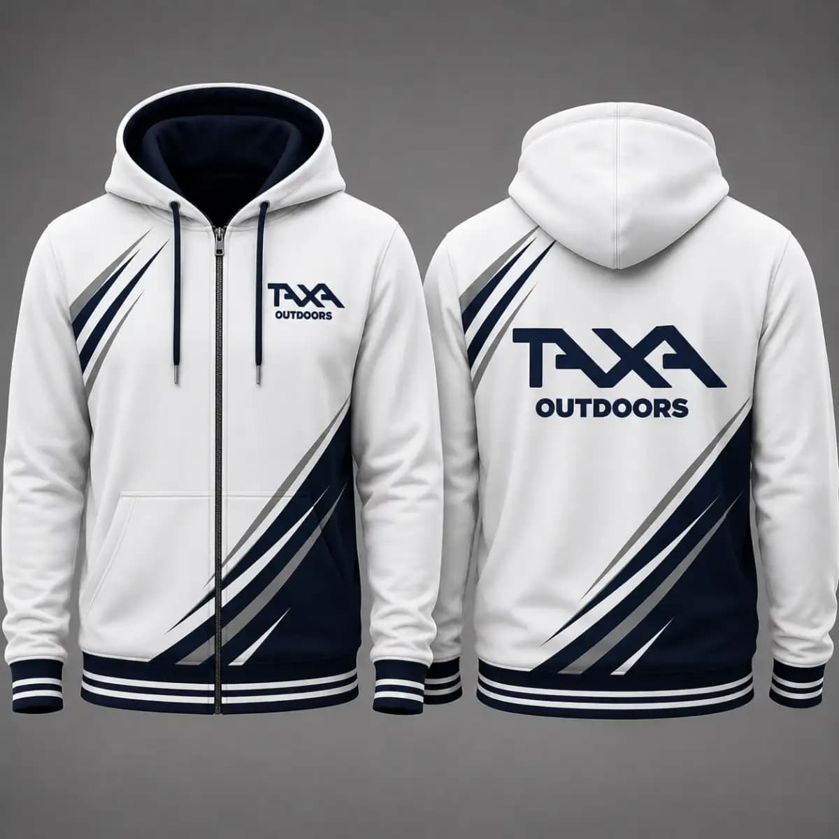 Taxa Outdoors - Man's zip-up Hoodie