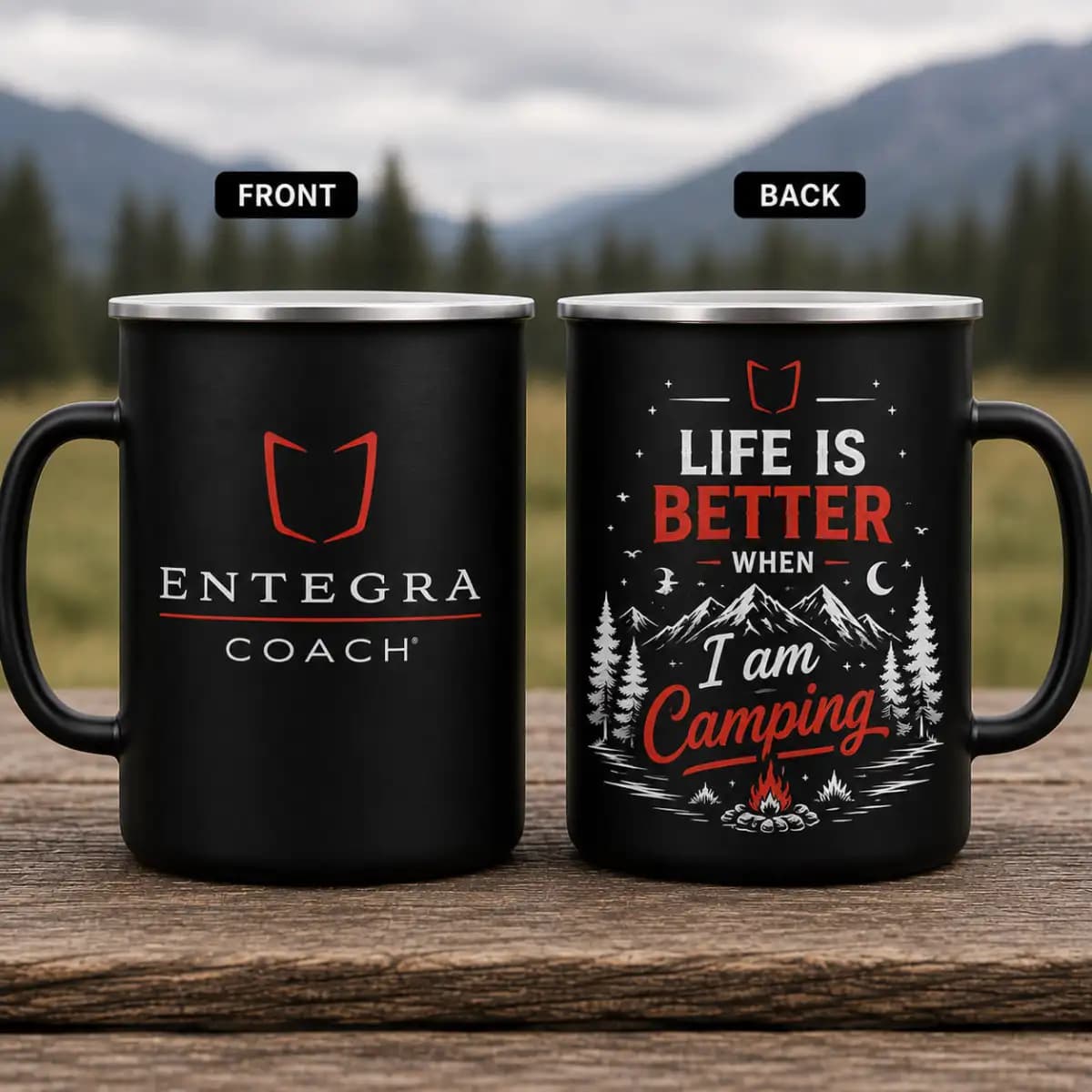 Entegra Coach 1 - Personalized Camping Mug