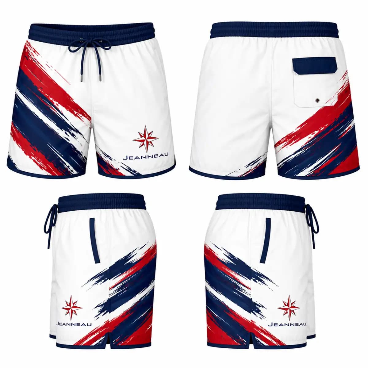 Jeanneau Boat Premium 1 - Premium Unisex Athletic Shorts