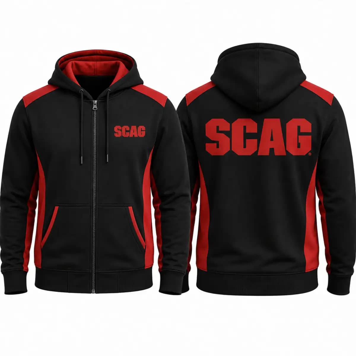Scag - Man's zip-up Hoodie
